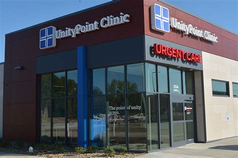 Find a primary care provider or specialist within UnityPoint Health. Seach by condition, speciality or doctor name to find the best provider for you ... UnityPoint Clinic Urgent Care - Westside. 2375 Edgewood Road SW, Cedar Rapids, IA 52404 - Walk-In Clinic Services: Laboratory services, X-ray, Urgent care Specialties: Urgent Care, Convenient ...